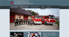 Desktop Screenshot of osp.niedomice.pl