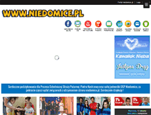 Tablet Screenshot of niedomice.pl